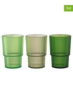 Villa d´Este Szklanki (12 szt.) "Unico" w kolorze zielonym - 420 ml ze sklepu Limango Polska w kategorii Naczynia - zdjęcie 189379477