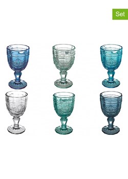Villa d´Este Kieliszki (6 szt.) "Syrah" w kolorze niebieskim do wina - 230 ml ze sklepu Limango Polska w kategorii Naczynia - zdjęcie 189379519