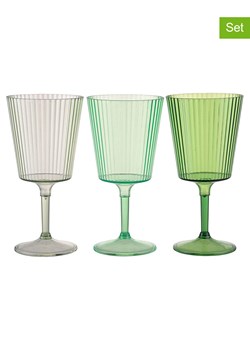 Villa d´Este Kieliszki (12 szt.) "Unico" w kolorze zielonym - 400 ml ze sklepu Limango Polska w kategorii Naczynia - zdjęcie 189379646