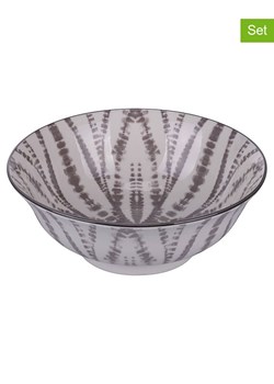 Villa d´Este Salaterki (6 szt.) "The Grey" w kolorze szarym - Ø 21,5 cm ze sklepu Limango Polska w kategorii Naczynia - zdjęcie 189379729