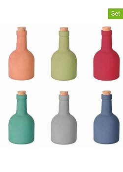 Villa d´Este Butelki (6 szt.) w różnych kolorach na olej - 400 ml ze sklepu Limango Polska w kategorii Pojemniki kuchenne - zdjęcie 189380065