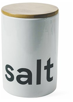Villa d´Este Pojemnik "Salt" w kolorze białym - 750 ml ze sklepu Limango Polska w kategorii Pojemniki kuchenne - zdjęcie 189380086