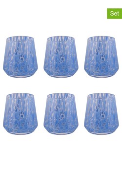 Villa d´Este Szklanki (6 szt.) "Candy" w kolorze turkusowym - 410 ml ze sklepu Limango Polska w kategorii Naczynia - zdjęcie 189380138