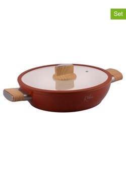 Villa d´Este 2-częściowy zestaw "Radici" w kolorze pomarańczowym - Ø 28 cm ze sklepu Limango Polska w kategorii Garnki - zdjęcie 189380305