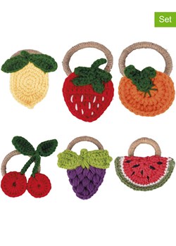 Villa d´Este Pierścienie (6 szt.) "Fruit" w różnych kolorach do serwetek ze sklepu Limango Polska w kategorii Akcesoria kuchenne - zdjęcie 189380485