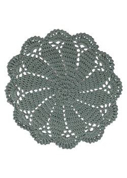 Villa d´Este Podkładka stołowa "Crochet" w kolorze zielonym - Ø 38 cm ze sklepu Limango Polska w kategorii Podkładki na stół - zdjęcie 189380495