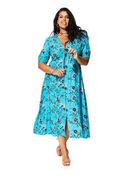 Aller Simplement Sukienka w kolorze turkusowym ze sklepu Limango Polska w kategorii Sukienki - zdjęcie 189380616