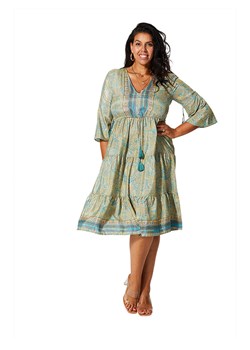 Aller Simplement Sukienka w kolorze błękitno-zielonym ze sklepu Limango Polska w kategorii Sukienki - zdjęcie 189380727