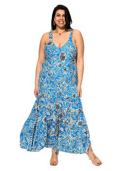 Aller Simplement Sukienka w kolorze niebiesko-białym ze sklepu Limango Polska w kategorii Sukienki - zdjęcie 189380857