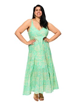 Aller Simplement Sukienka w kolorze jasnozielono-beżowym ze sklepu Limango Polska w kategorii Sukienki - zdjęcie 189380859