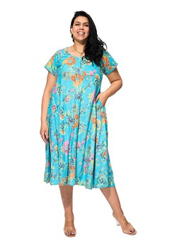 Aller Simplement Sukienka w kolorze turkusowym ze sklepu Limango Polska w kategorii Sukienki - zdjęcie 189380875