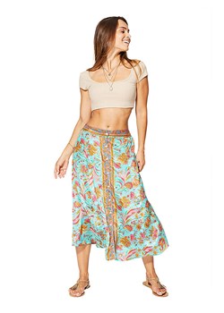 Aller Simplement Spódnica w kolorze błękitno-pomarańczowym ze sklepu Limango Polska w kategorii Spódnice - zdjęcie 189381008