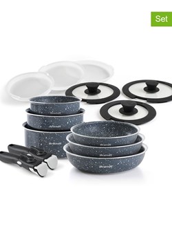 Brandt 14-częściowy zestaw w kolorze szarym ze sklepu Limango Polska w kategorii Garnki - zdjęcie 189381817