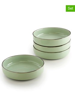 Brandt Talerze głębokie (4 szt.) w kolorze zielonym - Ø 20,5 cm ze sklepu Limango Polska w kategorii Naczynia - zdjęcie 189382127