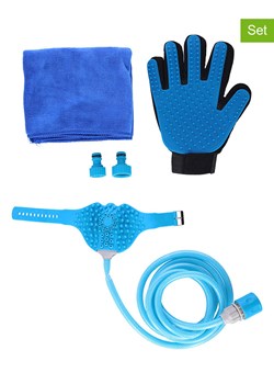 Edco 5-częściowy zestaw w kolorze niebieskim do pielęgnacji psów ze sklepu Limango Polska w kategorii Dla zwierząt - zdjęcie 189382278