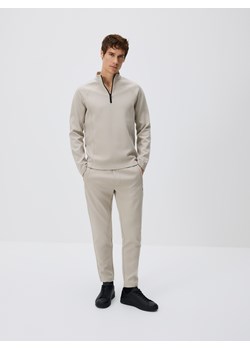 Reserved - Bluza ze stójką - jasnoszary ze sklepu Reserved w kategorii Bluzy męskie - zdjęcie 189383545