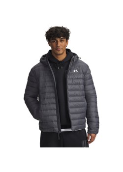 Męska kurtka puchowa pikowana Under Armour UA Sportswear Ins Jkt - szara ze sklepu Sportstylestory.com w kategorii Kurtki męskie - zdjęcie 189383775