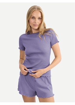 Triumph Koszulka piżamowa Mix & Match 10227214 Fioletowy Regular Fit ze sklepu MODIVO w kategorii Piżamy damskie - zdjęcie 189384908