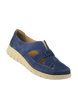 Półbuty damskie Helios Komfort 474, granatowy ze sklepu ulubioneobuwie w kategorii Półbuty damskie - zdjęcie 189385248
