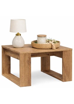 Skandynawski mały stolik kawowy dąb artisan P3-F48 ze sklepu Edinos.pl w kategorii Stoliki kawowe - zdjęcie 189385759