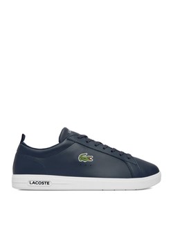 Sneakersy Lacoste C-COURT BASE 48SMA0112_092 Granatowy ze sklepu eobuwie.pl w kategorii Buty sportowe męskie - zdjęcie 189385788