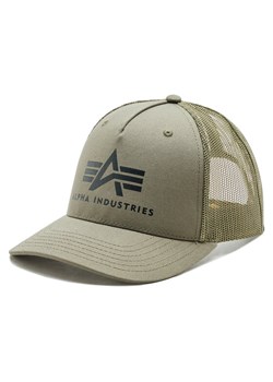 Czapka z daszkiem Alpha Industries Trucker Basic 186902 Khaki ze sklepu eobuwie.pl w kategorii Czapki z daszkiem męskie - zdjęcie 189385797