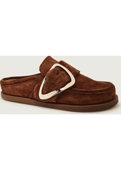 INUIKII Mule SOFT | zamsz ze sklepu Gomez Fashion Store w kategorii Klapki damskie - zdjęcie 189387128