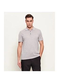 Sand Copenhagen Lniane polo Rico | Regular Fit ze sklepu Gomez Fashion Store w kategorii T-shirty męskie - zdjęcie 189387209