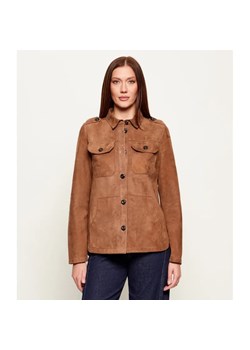 Aeronautica Militare Kurtka | Regular Fit | zamsz ze sklepu Gomez Fashion Store w kategorii Kurtki damskie - zdjęcie 189387237