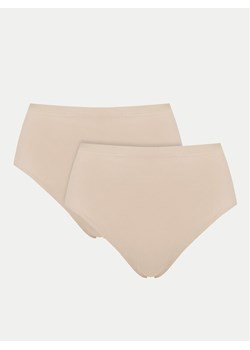 Triumph Komplet fig klasycznych z wysokim stanem Sense Of Modal 10224762 Beżowy ze sklepu MODIVO w kategorii Majtki damskie - zdjęcie 189387257