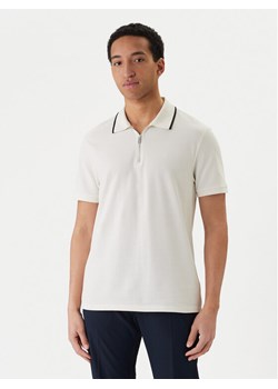 Calvin Klein Polo LV04LF214G Écru Regular Fit ze sklepu MODIVO w kategorii T-shirty męskie - zdjęcie 189387298
