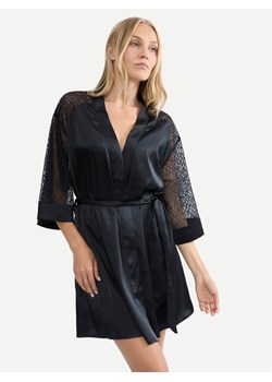 Triumph Szlafrok A Weekend To Remember 10227185 Czarny ze sklepu MODIVO w kategorii Szlafroki damskie - zdjęcie 189387307