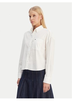 Tommy Jeans Koszula DW0DW22766 Écru Regular Fit ze sklepu MODIVO w kategorii Koszule damskie - zdjęcie 189387336
