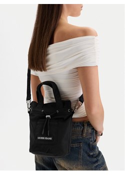 Guess Jeans Torebka CWBEO-GUESS-XC-006-09 Czarny ze sklepu MODIVO w kategorii Torebki worki - zdjęcie 189387355