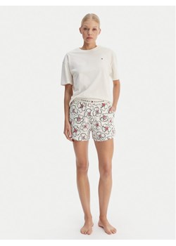Tommy Hilfiger Piżama UW0UW05760 Beżowy Regular Fit ze sklepu MODIVO w kategorii Piżamy damskie - zdjęcie 189387445