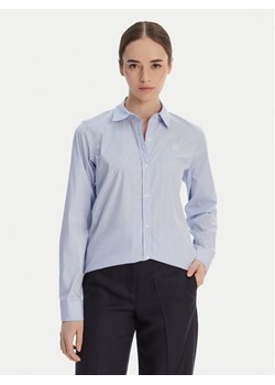 HUGO Koszula Essentia 50552601 Niebieski Regular Fit ze sklepu MODIVO w kategorii Koszule damskie - zdjęcie 189387536