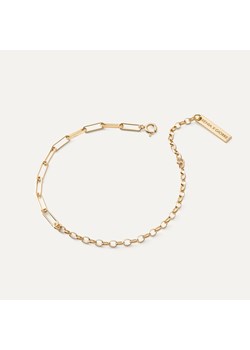 Bransoletka z dwóch łańcuszków - srebro 925 w złotym pokryciu ze sklepu GIORRE w kategorii Bransoletki - zdjęcie 189391446