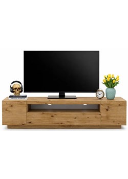 Szafka Pod Tv Stojąca Lub Ścienna Dąb Artisan F3-E75 ze sklepu Edinos.pl w kategorii Szafki RTV - zdjęcie 189392556