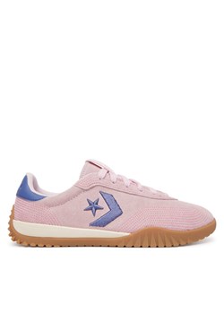 Sneakersy Converse Run Star Trainer Stitched Suede A16076C Różowy ze sklepu eobuwie.pl w kategorii Buty sportowe damskie - zdjęcie 189392619