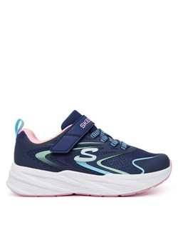 Skechers Sneakersy Microspec Tread 303882L/NVMT Granatowy ze sklepu MODIVO w kategorii Buty sportowe dziecięce - zdjęcie 189393046