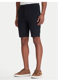 Quiksilver Szorty materiałowe Union Straight 20" EQYWS03916 Czarny Regular Fit ze sklepu MODIVO w kategorii Spodenki męskie - zdjęcie 189393069