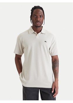 Quiksilver Polo Mw Pique Polo EQYKT04392 Beżowy Regular Fit ze sklepu MODIVO w kategorii T-shirty męskie - zdjęcie 189393095