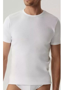 Atlantic bawełniany t-shirt męski BMV-048-BIAŁY, Kolor biały, Rozmiar S, ATLANTIC ze sklepu Intymna w kategorii T-shirty męskie - zdjęcie 189394189