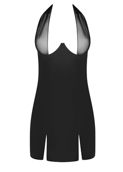 Skórzana koszulka nocna Kesmina chemise, Kolor czarny, Rozmiar L/XL, Passion ze sklepu Intymna w kategorii Koszule nocne - zdjęcie 189394475