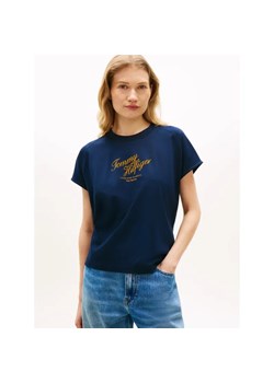Tommy Hilfiger T-shirt | Regular Fit ze sklepu Gomez Fashion Store w kategorii Bluzki damskie - zdjęcie 189395257