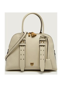 Pinko Skórzany kuferek BOWLING BAG MEDIUM ze sklepu Gomez Fashion Store w kategorii Kuferki - zdjęcie 189395279
