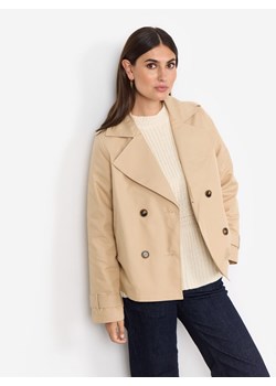soyaconcept® Damska kurtka przejściowa - SC-Amanda 1 Kobiety Bawełna brązowy jednolity ze sklepu vangraaf w kategorii Płaszcze damskie - zdjęcie 189395937