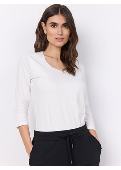 soyaconcept® Koszulka damska SC-Pylle Kobiety écru jednolity ze sklepu vangraaf w kategorii Bluzki damskie - zdjęcie 189395938