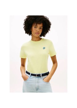 Tommy Hilfiger T-shirt | Regular Fit ze sklepu Gomez Fashion Store w kategorii Bluzki damskie - zdjęcie 189396197