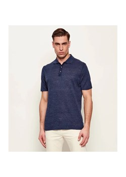 Sand Copenhagen Lniane polo Rico | Regular Fit ze sklepu Gomez Fashion Store w kategorii T-shirty męskie - zdjęcie 189396276